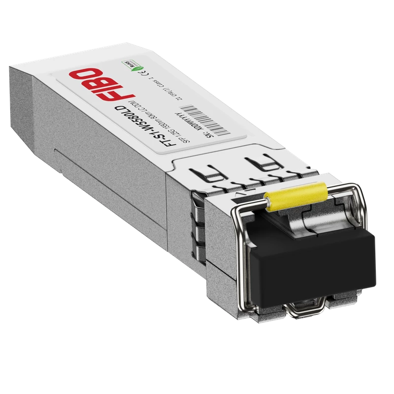 SFP Трансивер FIBO 1000BASE-BX80-DA SFP модуль 1550/1490нм 80км